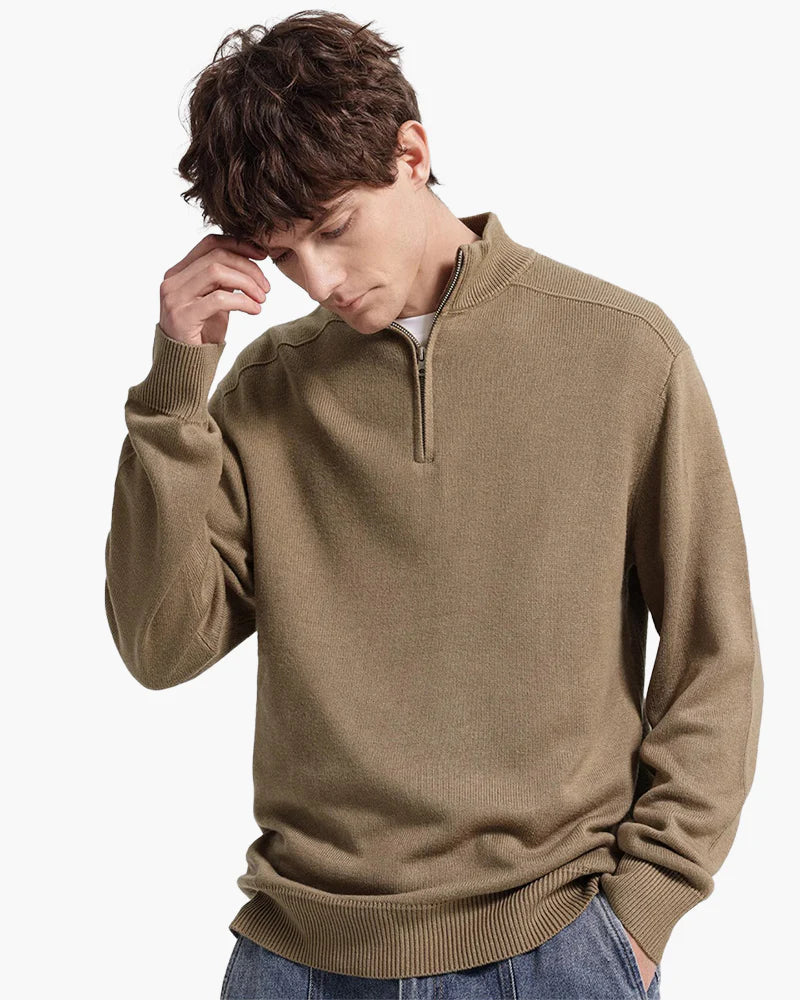 Savoy Wool Zip Up