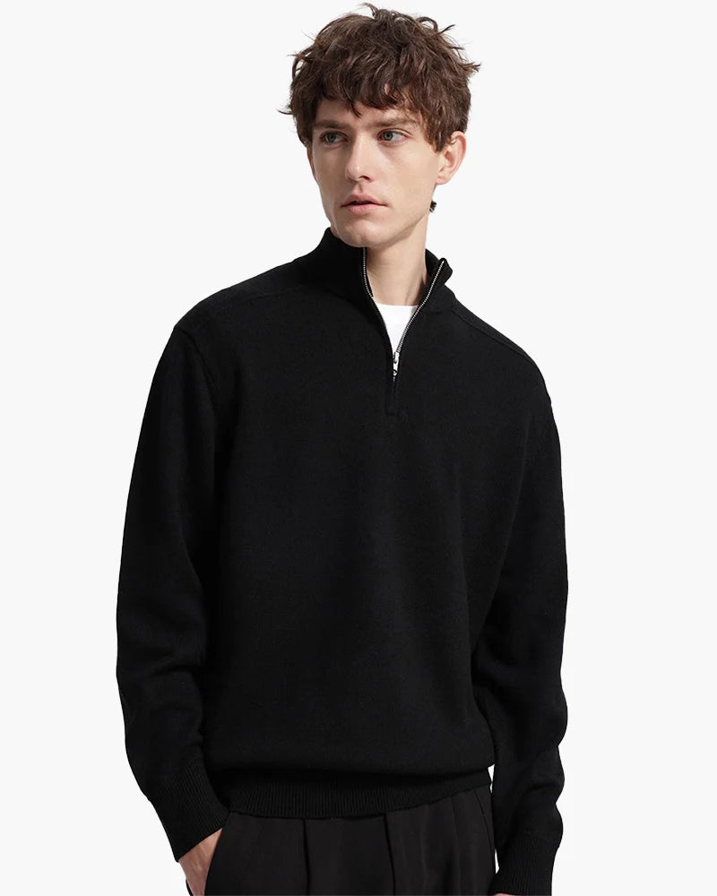 Savoy Wool Zip Up