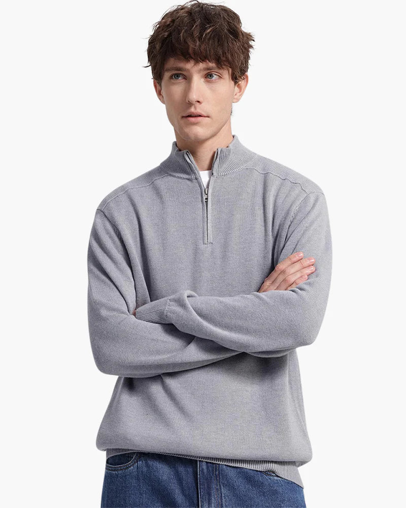 Savoy Wool Zip Up