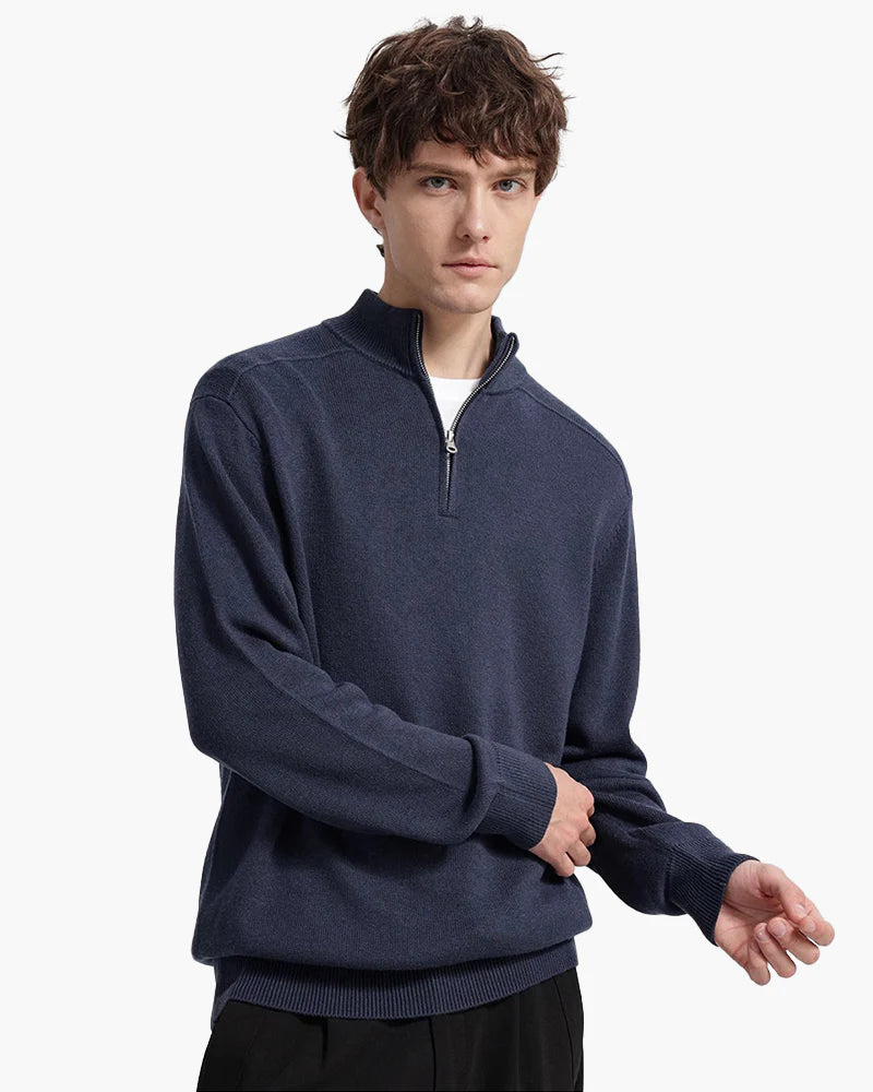 Savoy Wool Zip Up