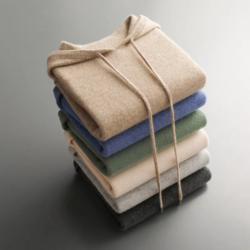 100% Cashmere Hoodie