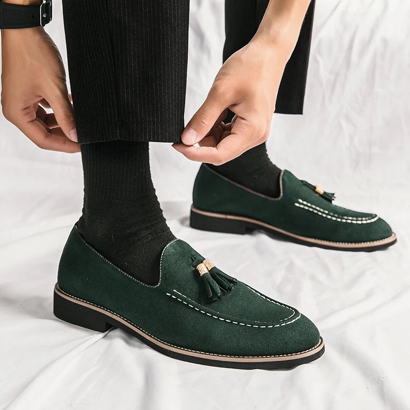 Noble Tassel Suede