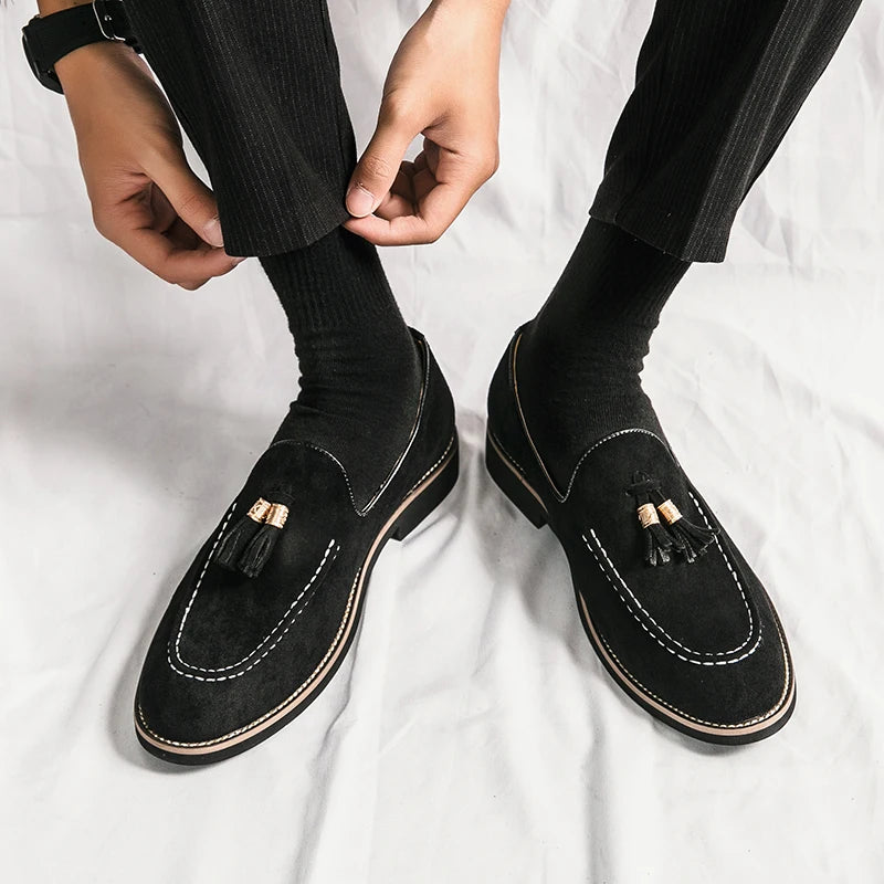 Noble Tassel Suede