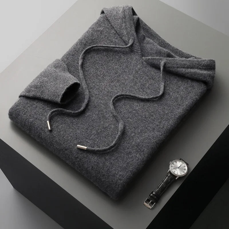 100% Cashmere Hoodie