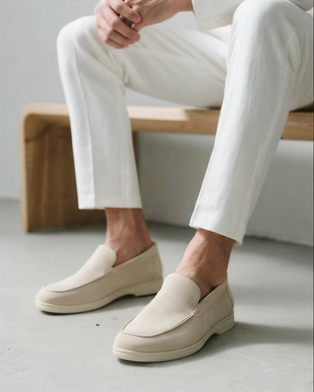 Heritage Suede Loafers