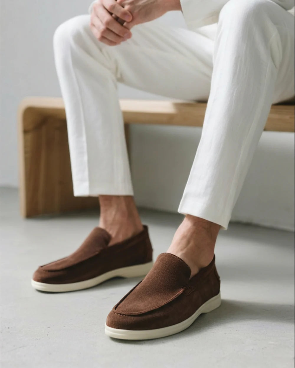 Heritage Suede Loafers