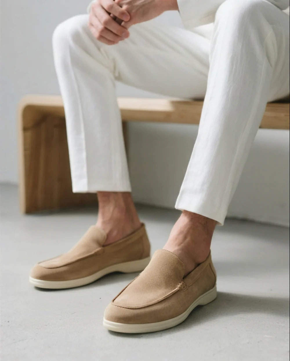 Heritage Suede Loafers