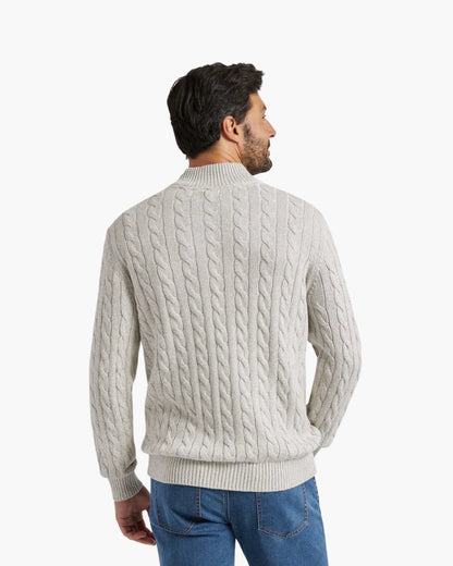 The Alpine Zip-Up Sweater
