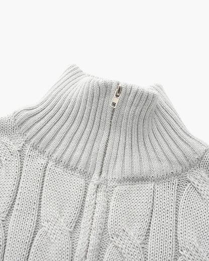 The Alpine Zip-Up Sweater