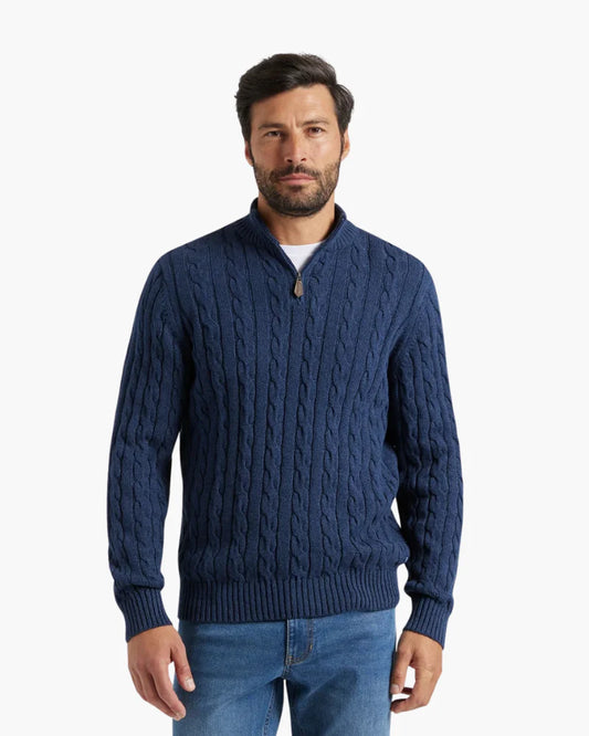 The Alpine Zip-Up Sweater