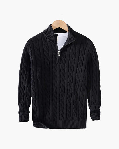 The Alpine Zip-Up Sweater
