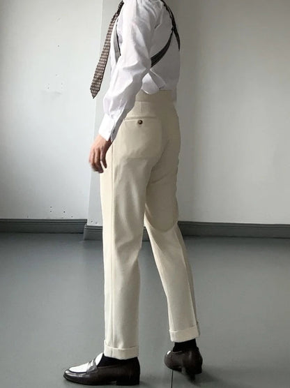High-Waist Lightweight Pants