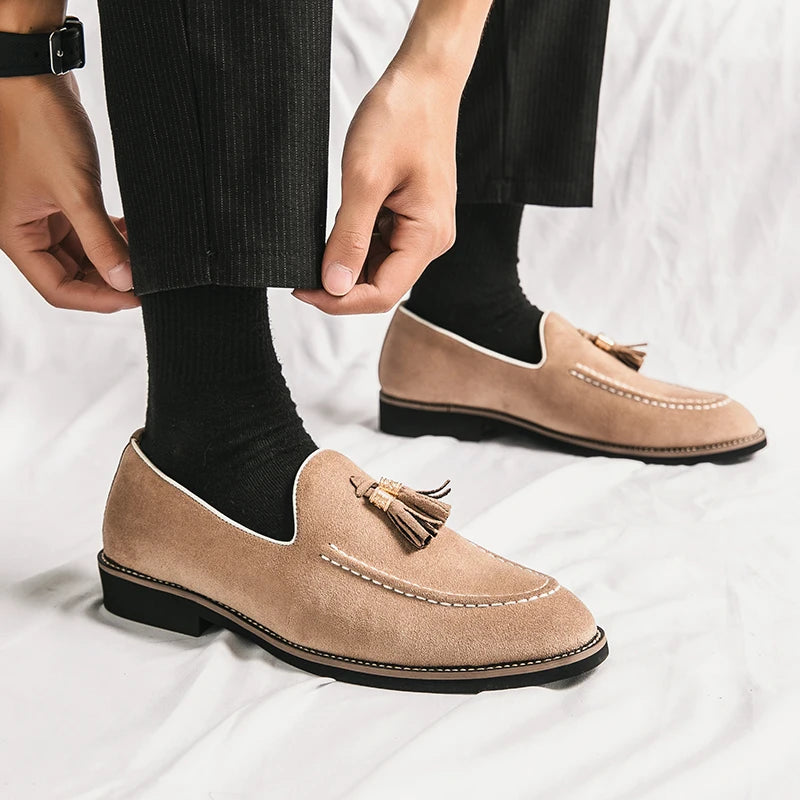 Noble Tassel Suede
