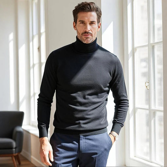 Swiss Turtleneck Sweater