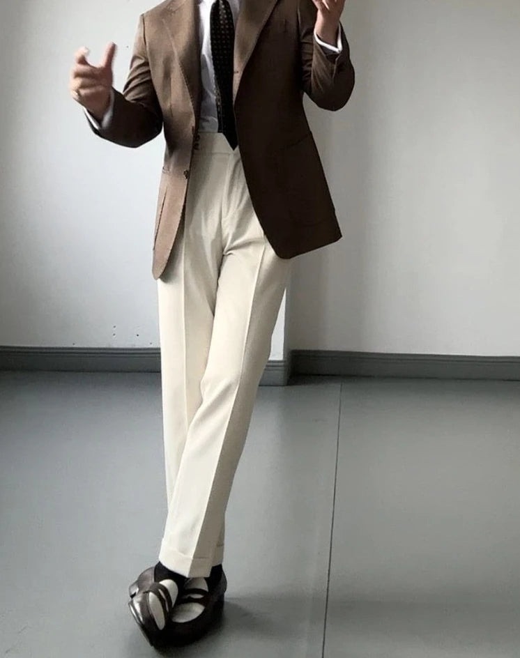 High-Waist Lightweight Pants