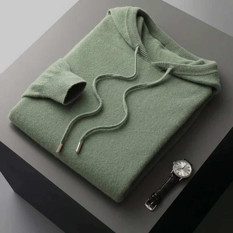 100% Cashmere Hoodie