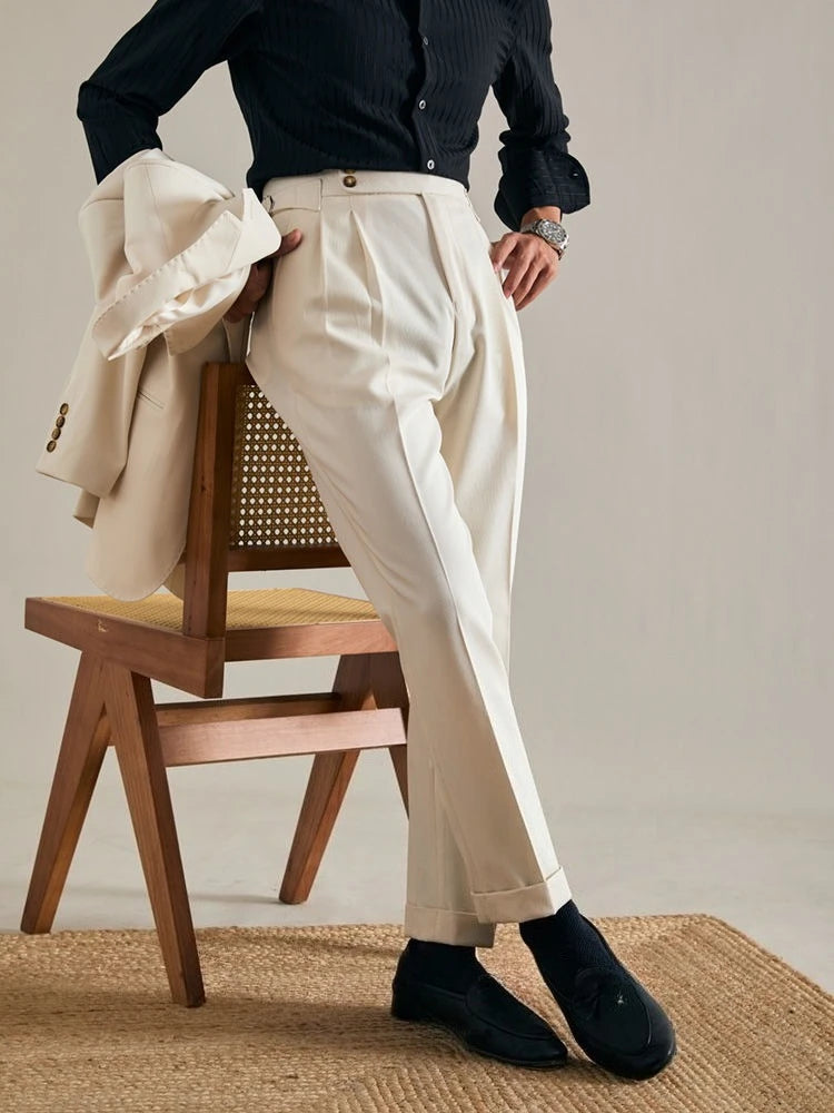 High-Waist Lightweight Pants