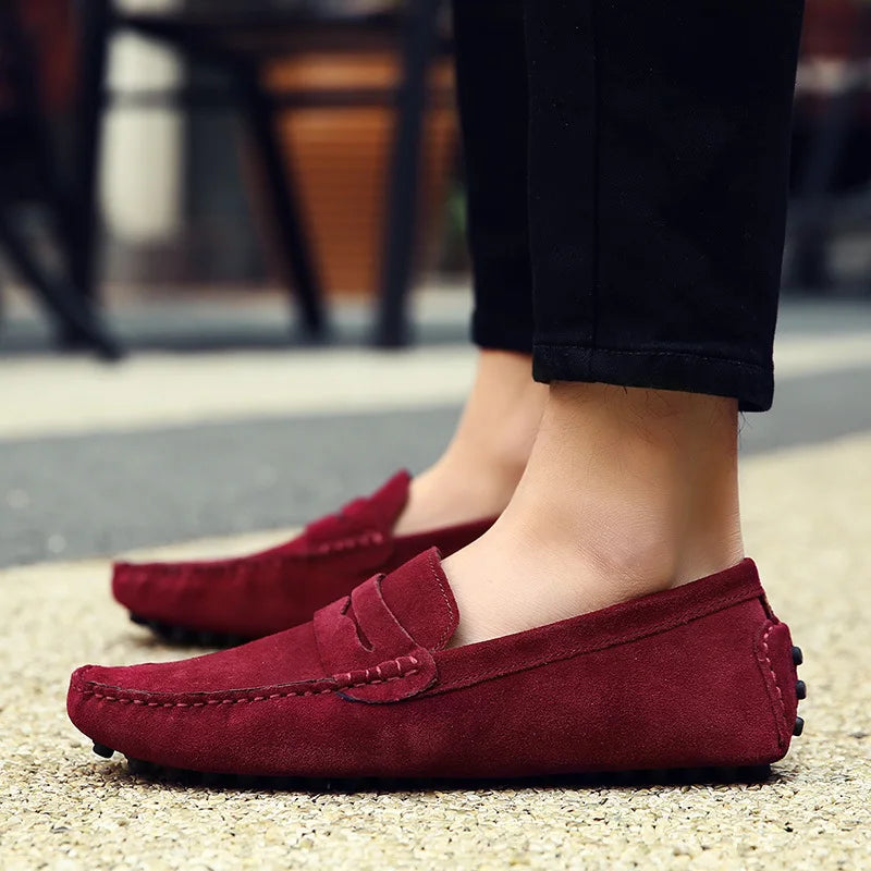 Legacy Driver Suede Loafers