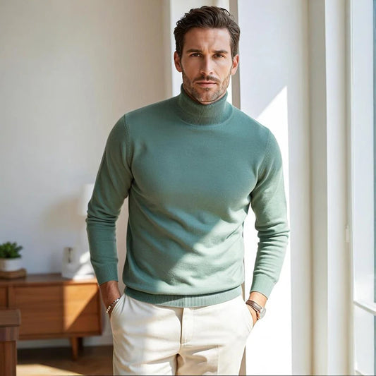Swiss Turtleneck Sweater