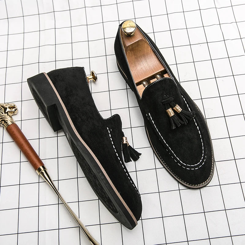 Noble Tassel Suede