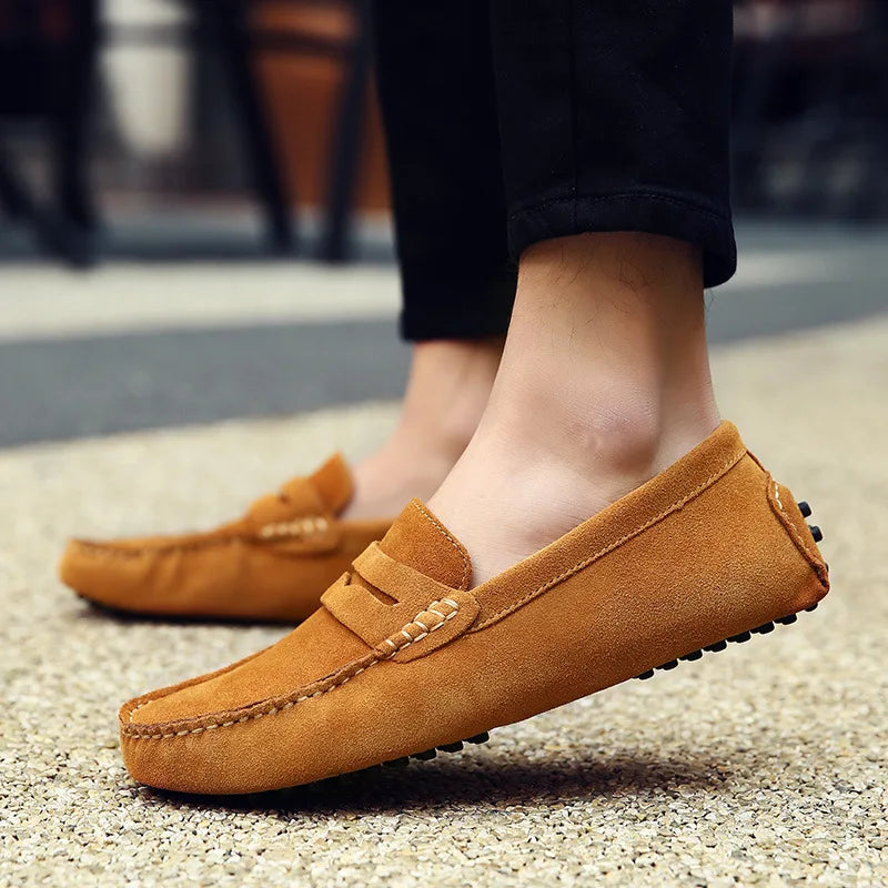 Legacy Driver Suede Loafers