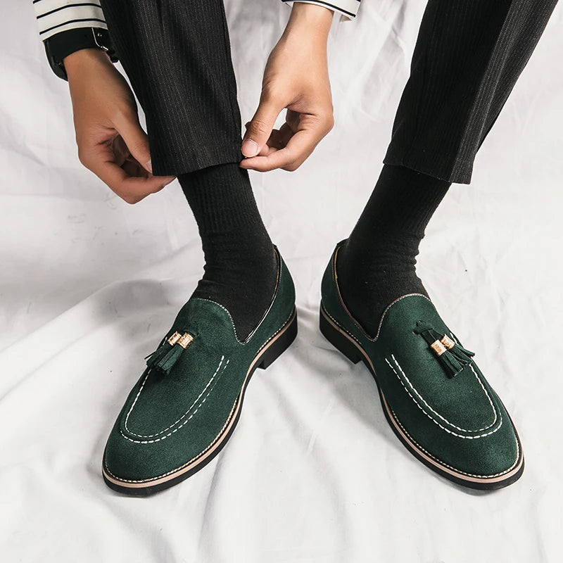 Noble Tassel Suede