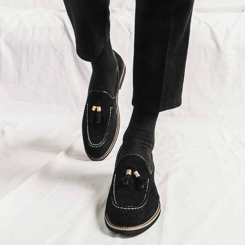 Noble Tassel Suede