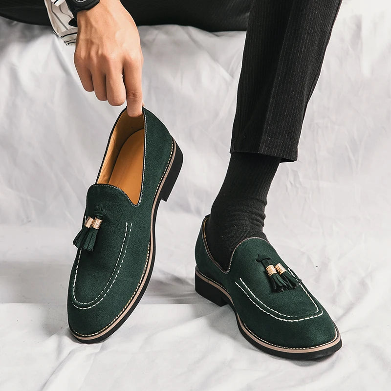 Noble Tassel Suede