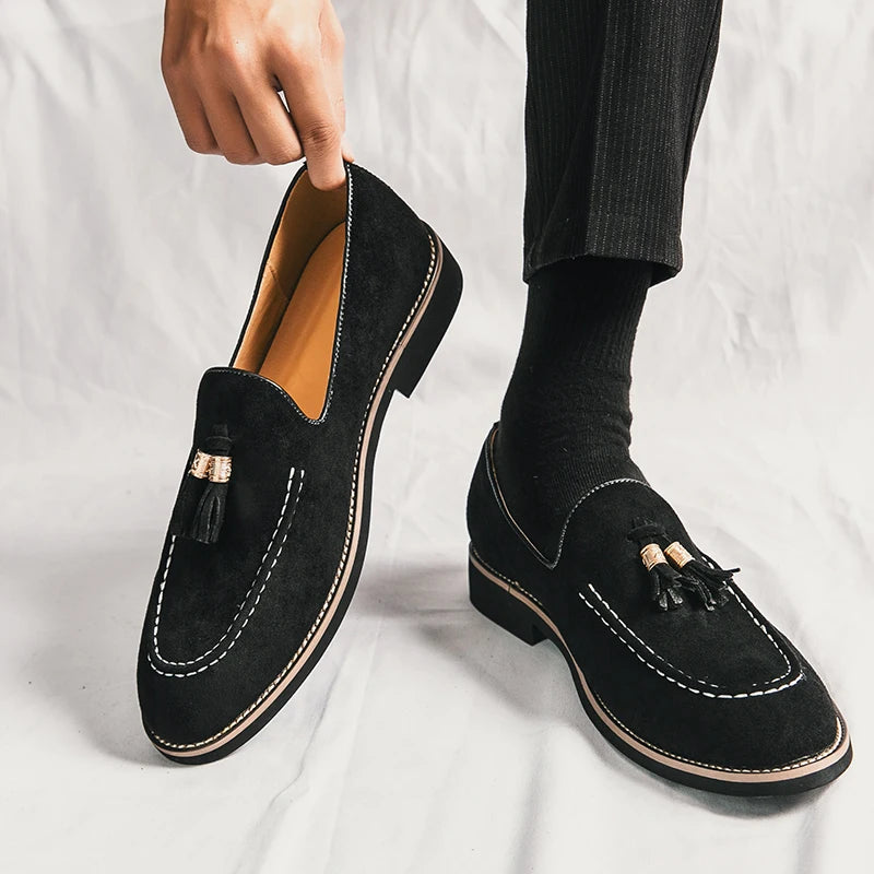 Noble Tassel Suede