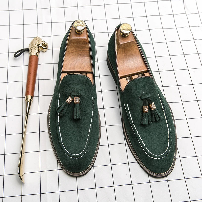 Noble Tassel Suede