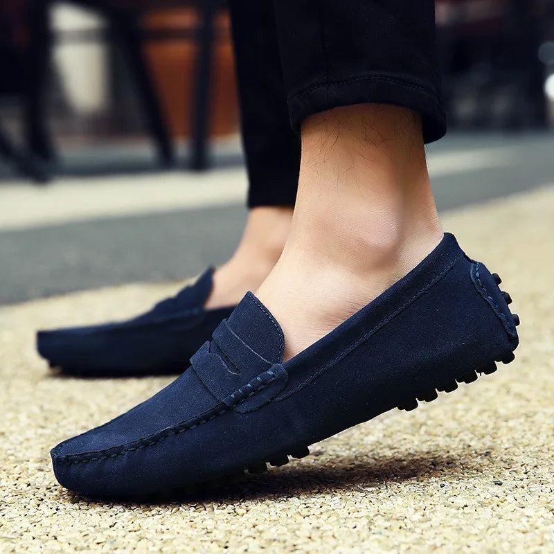 Legacy Driver Suede Loafers
