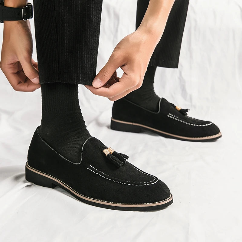 Noble Tassel Suede