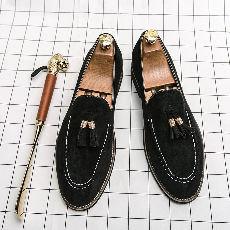 Noble Tassel Suede