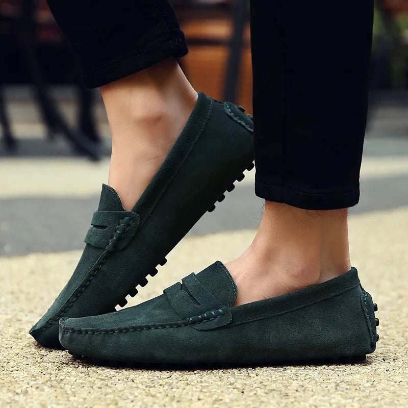 Legacy Driver Suede Loafers