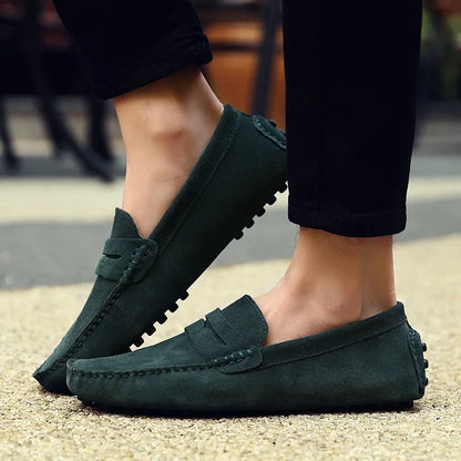 Legacy Driver Suede Loafers