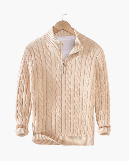 The Alpine Zip-Up Sweater