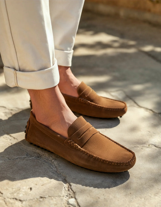 Legacy Driver Suede Loafers