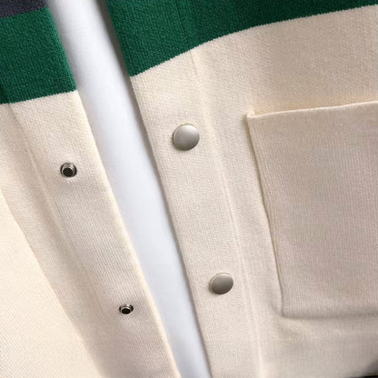 Chestnut Button-Up Knit